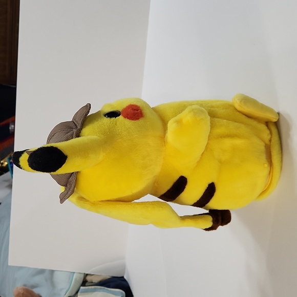Wct Pokemon Talking Moving Detective Pikachu 12" Plush Stuffed Animal Toy - Picture 5 of 12
